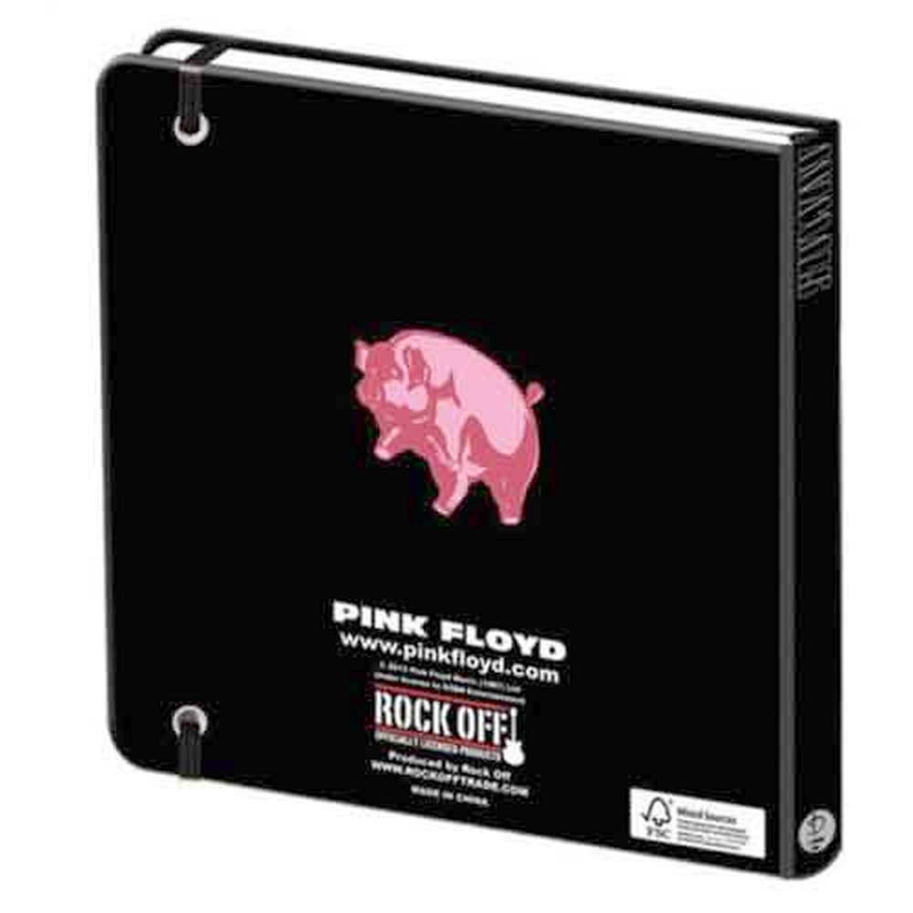 Pink Floyd - Animals Notebook - Black/Multicolours